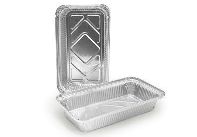 контейнер алюминиевый прямоугольный Paterra (220х125 h=40)/50