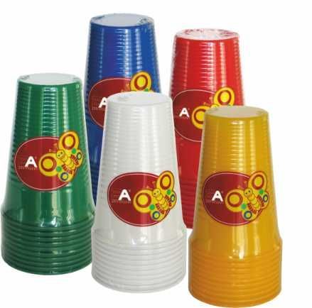 стакан 200мл желтый ДК