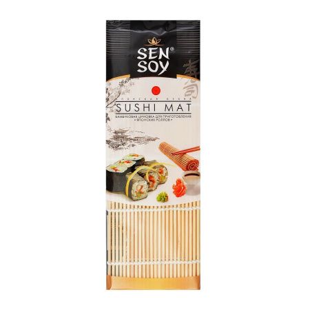 циновка бамбуковая для  роллов Сэн Сой