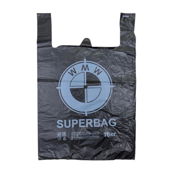 майки 44x68 WMW ПНД черн/50 *