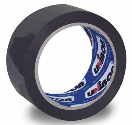 скотч цветной 48 х 66 Унибоб черный
