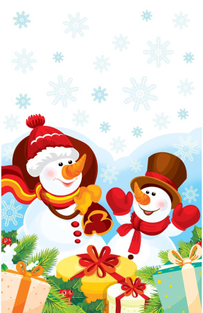 пакеты п/п 260х400/35 НГ Снеговики/100