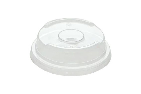 крышка ПЛОСКАЯ ПЛЮС д/стакана РЕТ Veggo без отверстия d=95/100*