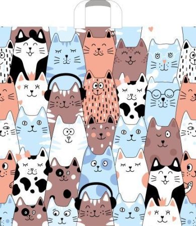 пакет петл.55х55 Пушистая компания ШК *