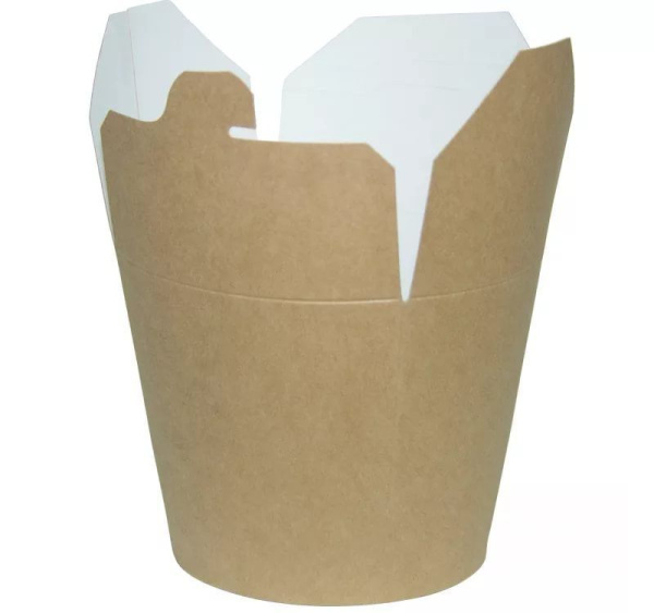 контейнер для лапши 750 мл крафт *