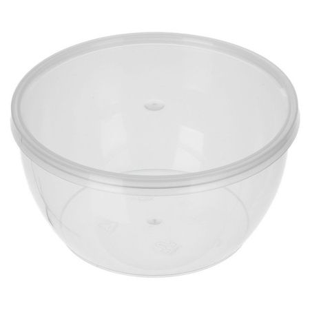 контейнер  360мл "Плошка" с прозрач. крышкой d=111/400