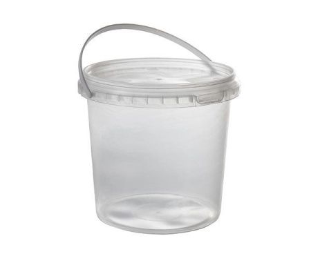 банка 1л прозр. прозрачная крышка/200 СП