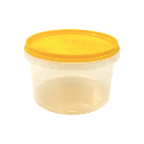 банка 0,55л прозр. оранжевая крышка d=120 ПМ