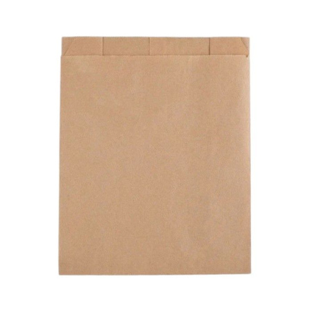 пакет бумажный с V-обр. дном 18х20 крафт *