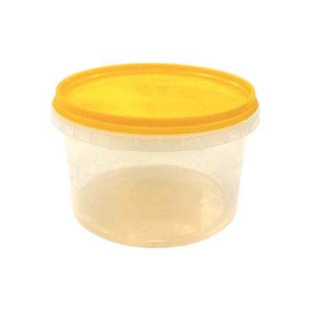 банка 0,55л прозр. оранжевая крышка d=120 ПМ