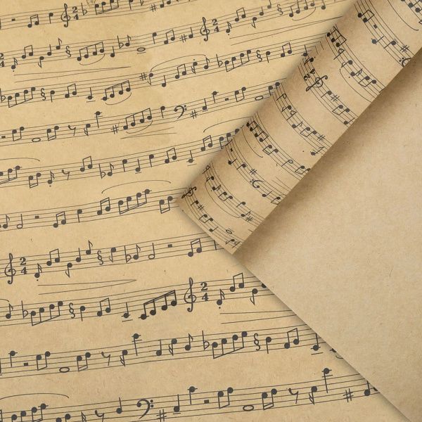 лист 100х70 бум. КРАФТ ассорти/2