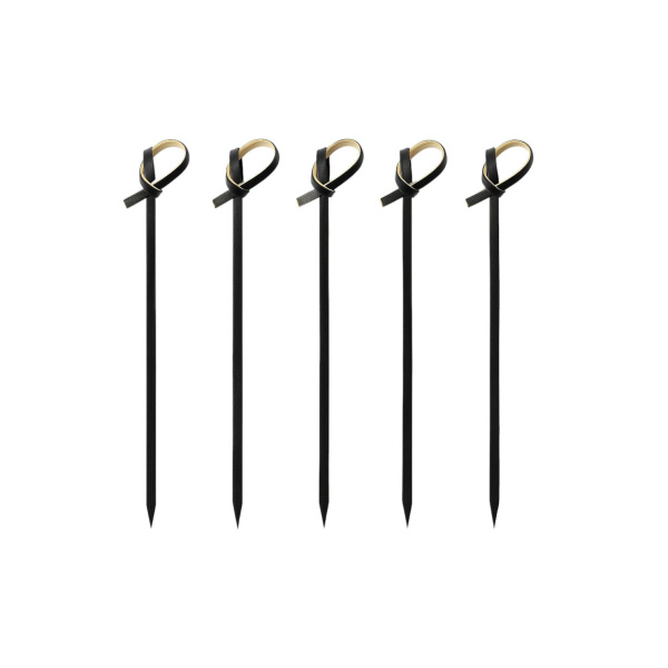 пика бамбук 9см "УЗЕЛОК" черный