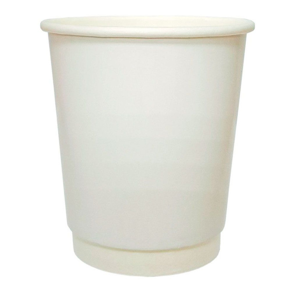 стакан бум. 250 мл Белый 2-сл *