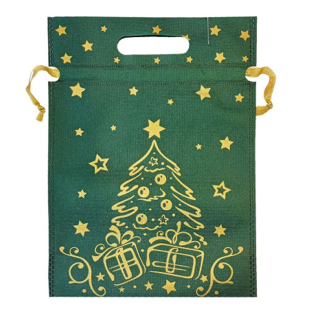 мешочек 1,3 кг Текстильный 23х32,5 ЁЛОЧКА