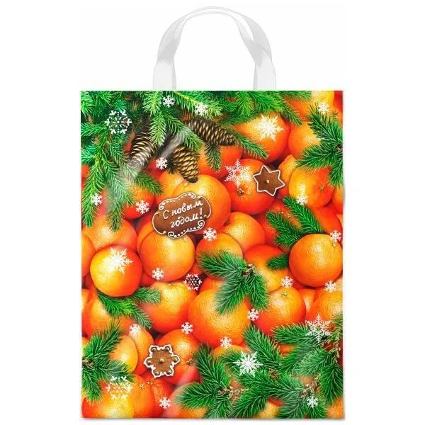 пакет петл. 28х35 Новогодний десерт 55 мкм НГ