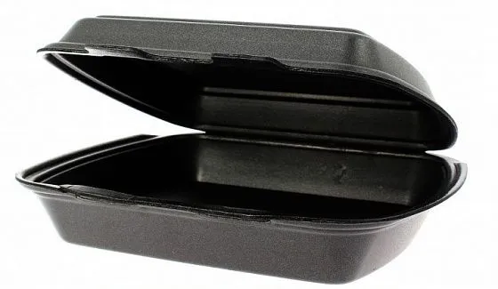 ланч-бокс вспен ЮЖ 1-секц LB ЧЕРНЫЙ